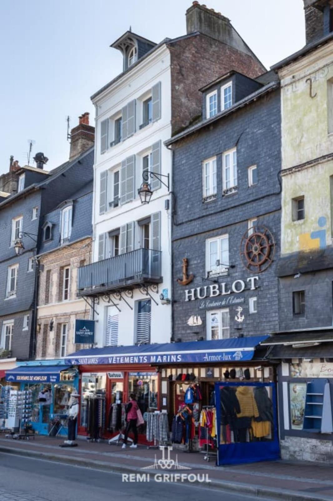 Ferienwohnung Racing The Wind Breathtaking Port View 2 Pers Honfleur Exterior foto