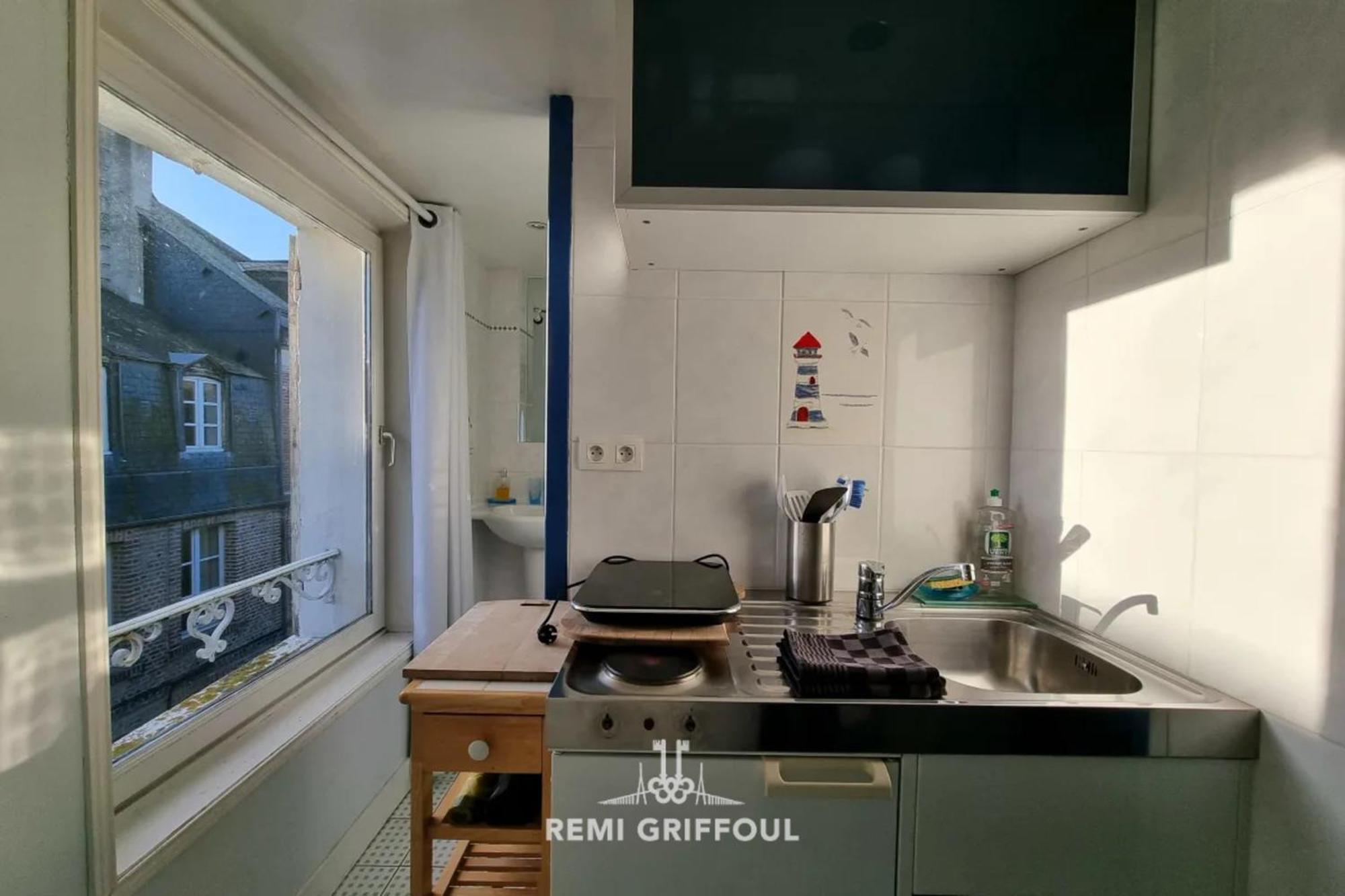 Ferienwohnung Racing The Wind Breathtaking Port View 2 Pers Honfleur Exterior foto