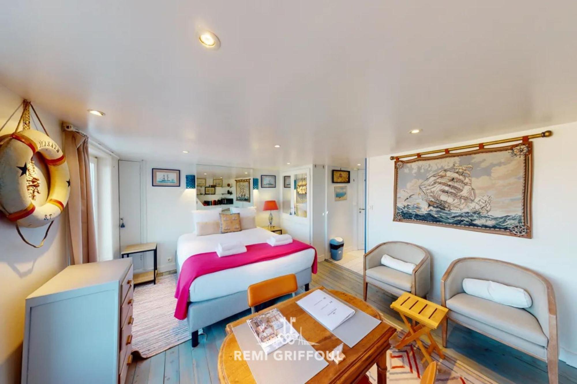 Ferienwohnung Racing The Wind Breathtaking Port View 2 Pers Honfleur Exterior foto
