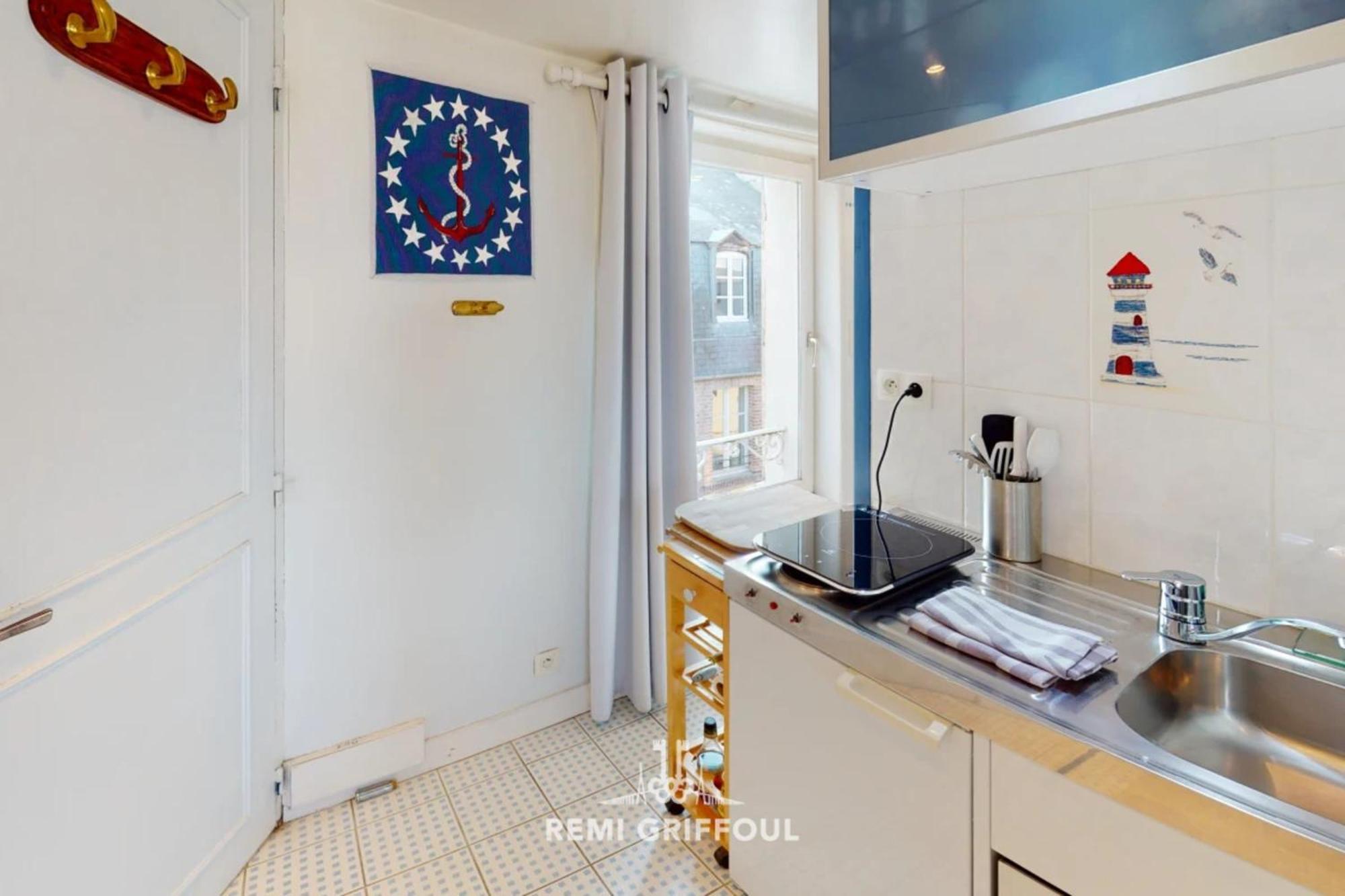 Ferienwohnung Racing The Wind Breathtaking Port View 2 Pers Honfleur Exterior foto